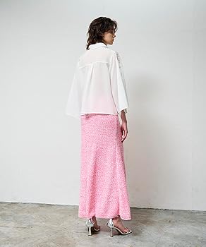 Amazon | [グレースコンチネンタル] 2024SS ｼｱｰﾎﾟﾝﾁｮｼｬﾂ